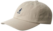 Kangol Washed Baseball Cap - Khaki Beige