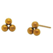 ti2-titanium-small-triple-bead-stud-earrings---tan-34455688