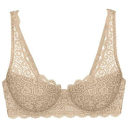 Triumph Amourette Wired Padded Lace Bra - Skin Beige