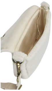 Hindbag Margault Teddy Shoulder Bag - Arctic White