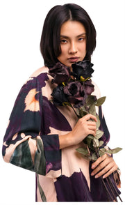Powder Midnight Orchid Lux Jacket - White