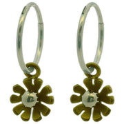 ti2-titanium-ten-petal-flower-charm-hoop-earrings---tan-34330777