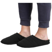 isotoner-sport-quilted-mule-slippers---black-34523505
