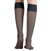 Falke Pure Matt 20 Denier Knee High Stockings - Black