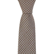 Michelsons of London Simple Diamond Silk Tie - Green