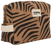 Hindbag Leon Toiletry Bag - Zebra Cinnamon Brown