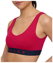 Falke Daily Comfort Print 2-Pack Bustier Bralette - Red/Black
