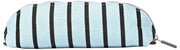 Roka Tate Small Cotton Canvas Pouch - Blue Stripe