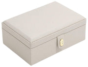 Stackers Luxury Photo Jewellery Box - Oatmeal Cream
