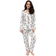 cyberjammies-blaze-snowman-printed-pyjama-set---whitered-34514469