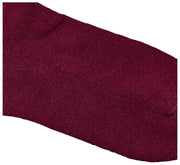 Roka Windsor Solid Crew Socks  - Plum Burgundy