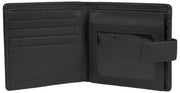 Dents Aire Passcase Wallet - Black