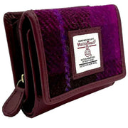 maccessori-harris-tweed-trifold-purse---purplepink-34631581
