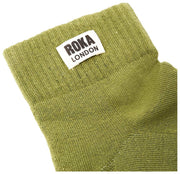 Roka Wembley Ankle Socks - Avocado Green
