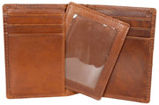 Dents Itchen Passcase Card Holder Wallet - Cognac Brown