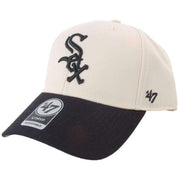 47-brand-mlb-chicago-white-sox-two-tone-mvp-cap---natural-creamblack-34310471