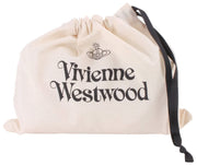 Vivienne Westwood Hazel Treasure Suede Leather XL Handbag - Black