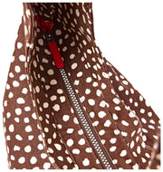 Roka Hoxton Large Cotton Canvas Shoulder Bag - Brown Spot
