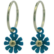 ti2-titanium-ten-petal-flower-charm-hoop-earrings---dark-blue-34330775
