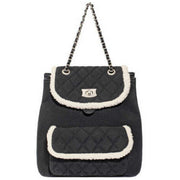 david-jones-faux-shearling-backpack---black-34507523