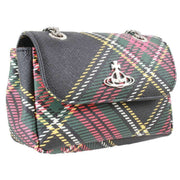 vivienne-westwood-chelsea-tartan-small-chain-purse-bag---blackredyellow-34309322
