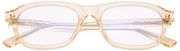 MessyWeekend Travis Blue Light Reading Glasses - Clear/Sol Yellow