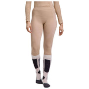 Falke Wool Technology Regular Fit 3/4 Tights - Straw Beige