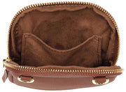 Elie Beaumont Suede Phone Bag - Tan