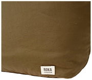 Roka Oxford Medium Taslon Shoulder Bag - Moss Brown