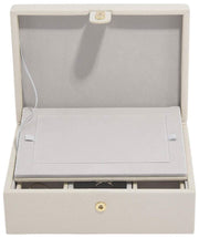 Stackers Luxury Photo Jewellery Box - Oatmeal Cream