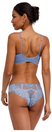 Falke Delicate Touch High Apex Bra - Blue Steel