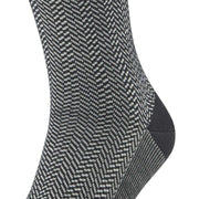 falke-airport-herringstripe-socks---black-35842170
