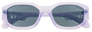 Superdry Geo-Cut Narrow Rectangular Sunglasses - Purple