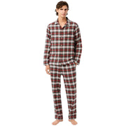 lacoste-plaid-poplin-pyjama-set---ladybird-redwhitegreen-34498612