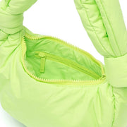 Lefrik Biwa Puffy Micro Shoulder Bag - Lime Green