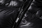 Helvetica Mountain Pioneers Summit Hooded Down Jacket - Black