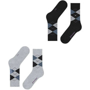 burlington-everyday-argyle-2-pack-socks---heather-grey-34597974