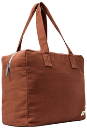 Roka Sloane Medium Cotton Canvas Tote Bag - Lindt Brown
