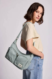 Hindbag Emile Multi Pocket Shoulder Bag - Sage Green