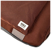Roka Gatwick Medium Recycled Canvas Duffle Bag - Chocolate Brown