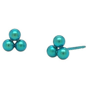 ti2-titanium-small-triple-bead-stud-earrings---kingfisher-blue-34330661