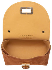Elie Beaumont Suede Mini Bambou Bag - Tan