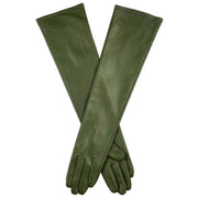 dents-mia-single-point-long-above-elbow-leather-gloves---forest-green-34330317
