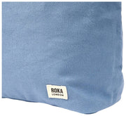 Roka Hoxton Large Cotton Canvas Shoulder Bag - Aviation Blue