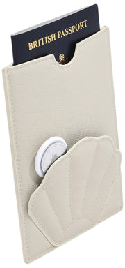 Stackers Shell Passport Sleeve - Oatmeal Cream