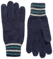 Dents Salcombe Rib Knit Gloves - Navy