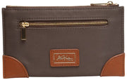 Alice Wheeler London Shoreditch Brompton Purse - Chocolate Brown