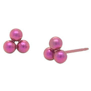 ti2-titanium-small-triple-bead-stud-earrings---pink-34330666