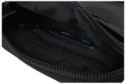 Fred Perry Crinkle Nylon Small Side Bag - Black
