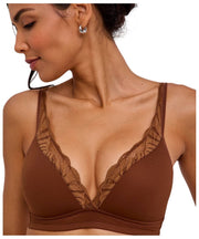 Falke Delicate Touch High Apex Bra - Deer Brown
